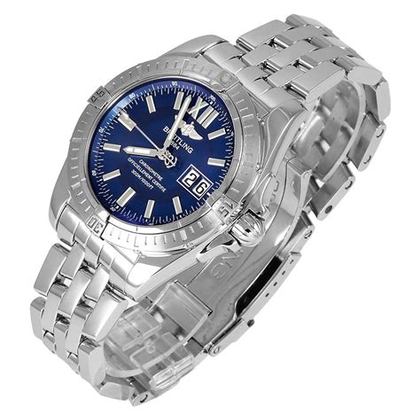 breitling galactic 41 retail price|Breitling galactic 41 blue dial.